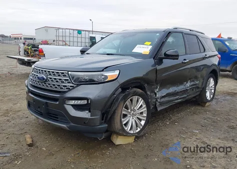 2020 Ford Explorer Limited из США, поврежденный, VIN 1FMSK7FH7LGC06836
